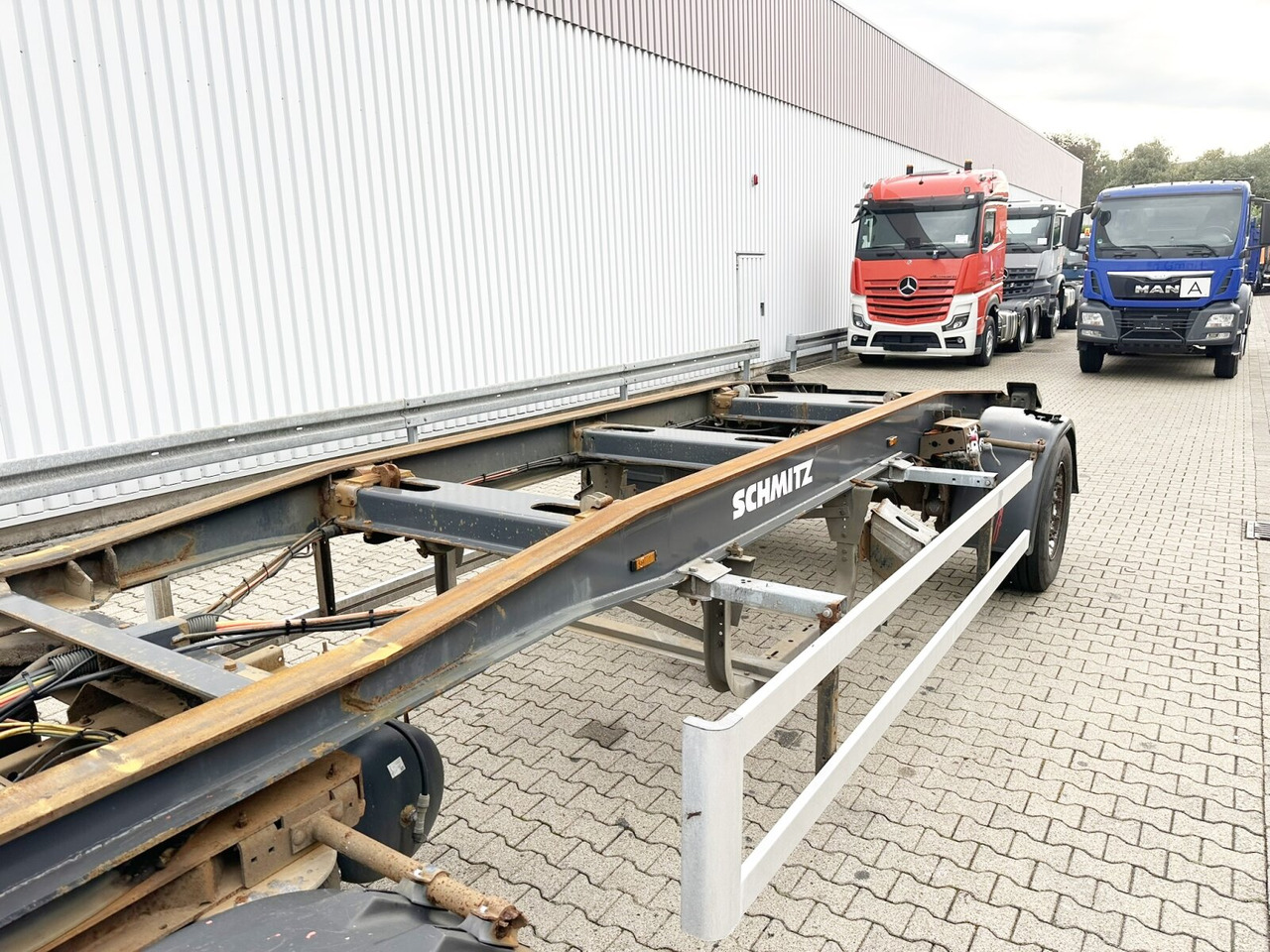 Schmitz Cargobull ACF 18 S ACF 18 S Schlittenabroller - Roll-off/ Skip trailer: picture 2 Schmitz Cargobull ACF 18 S ACF 18 S Schlittenabroller - Roll-off/ Skip trailer: picture 2