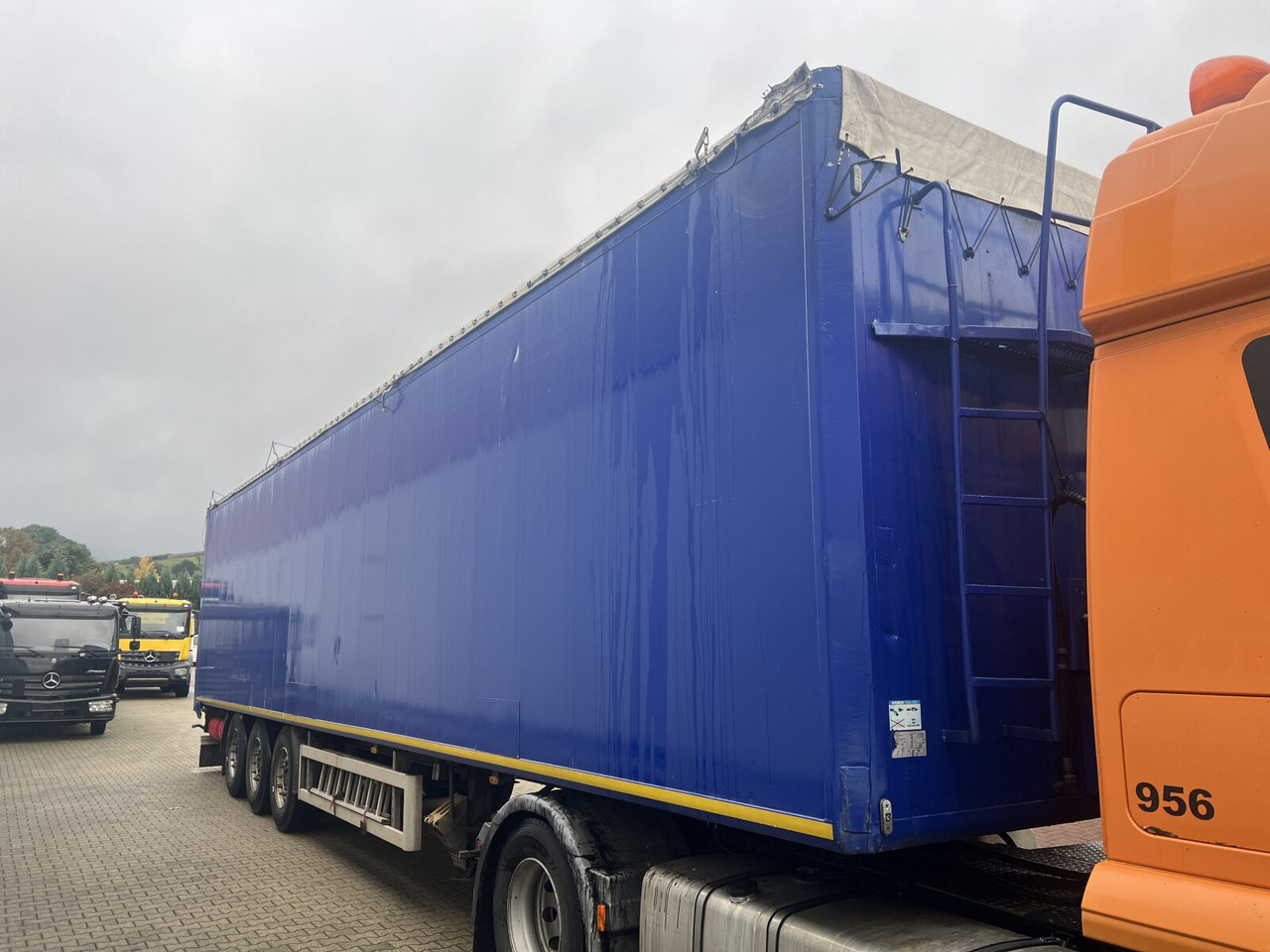 Semi-trailer Kraker CF 200 Kraker CF 200 Schubbodenauflieger, ca. 92m³: picture 8