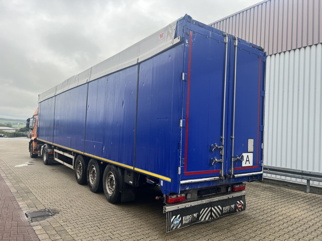 Semi-trailer Kraker CF 200 Kraker CF 200 Schubbodenauflieger, ca. 92m³: picture 10