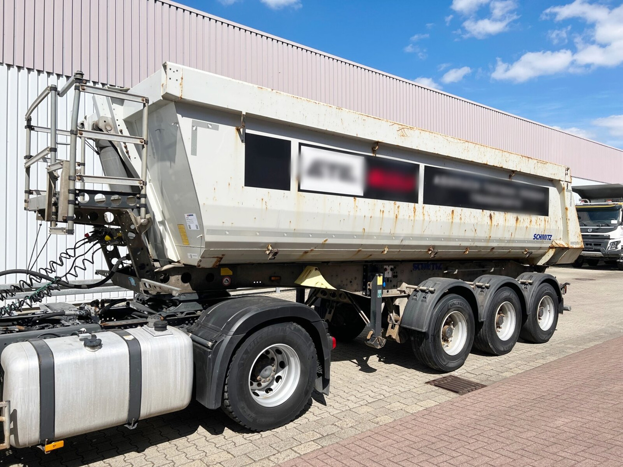 Schmitz Cargobull SKI 24 SL 7.2 SKI 24 SL 7.2, Stahlmulde ca. 27m³, Liftachse - Semi-trailer: picture 4 Schmitz Cargobull SKI 24 SL 7.2 SKI 24 SL 7.2, Stahlmulde ca. 27m³, Liftachse - Semi-trailer: picture 4