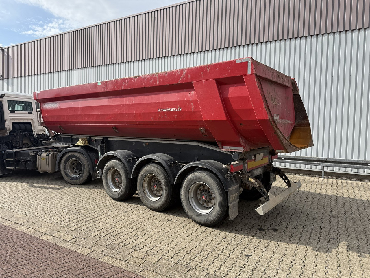 Semi-trailer Schwarzmüller K-Serie Kippauflieger, Hardoxmulde ca. 24/26m³, Liftachse K-Serie Kippauflieger, Hardoxmulde ca. 24/26m³, Liftachse: picture 11