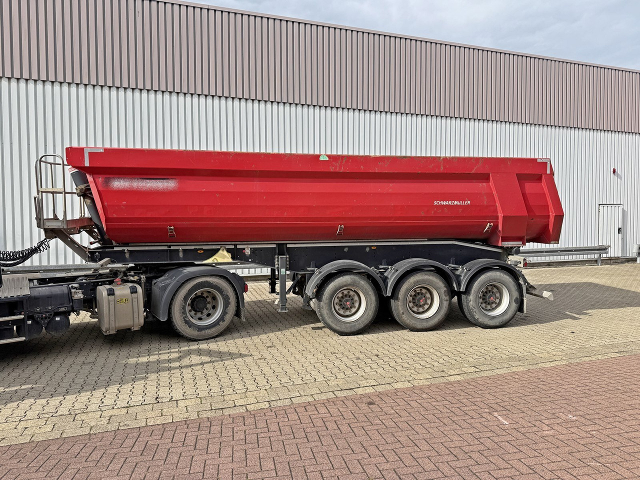 Semi-trailer Schwarzmüller K-Serie Kippauflieger, Hardoxmulde ca. 24/26m³, Liftachse K-Serie Kippauflieger, Hardoxmulde ca. 24/26m³, Liftachse: picture 8