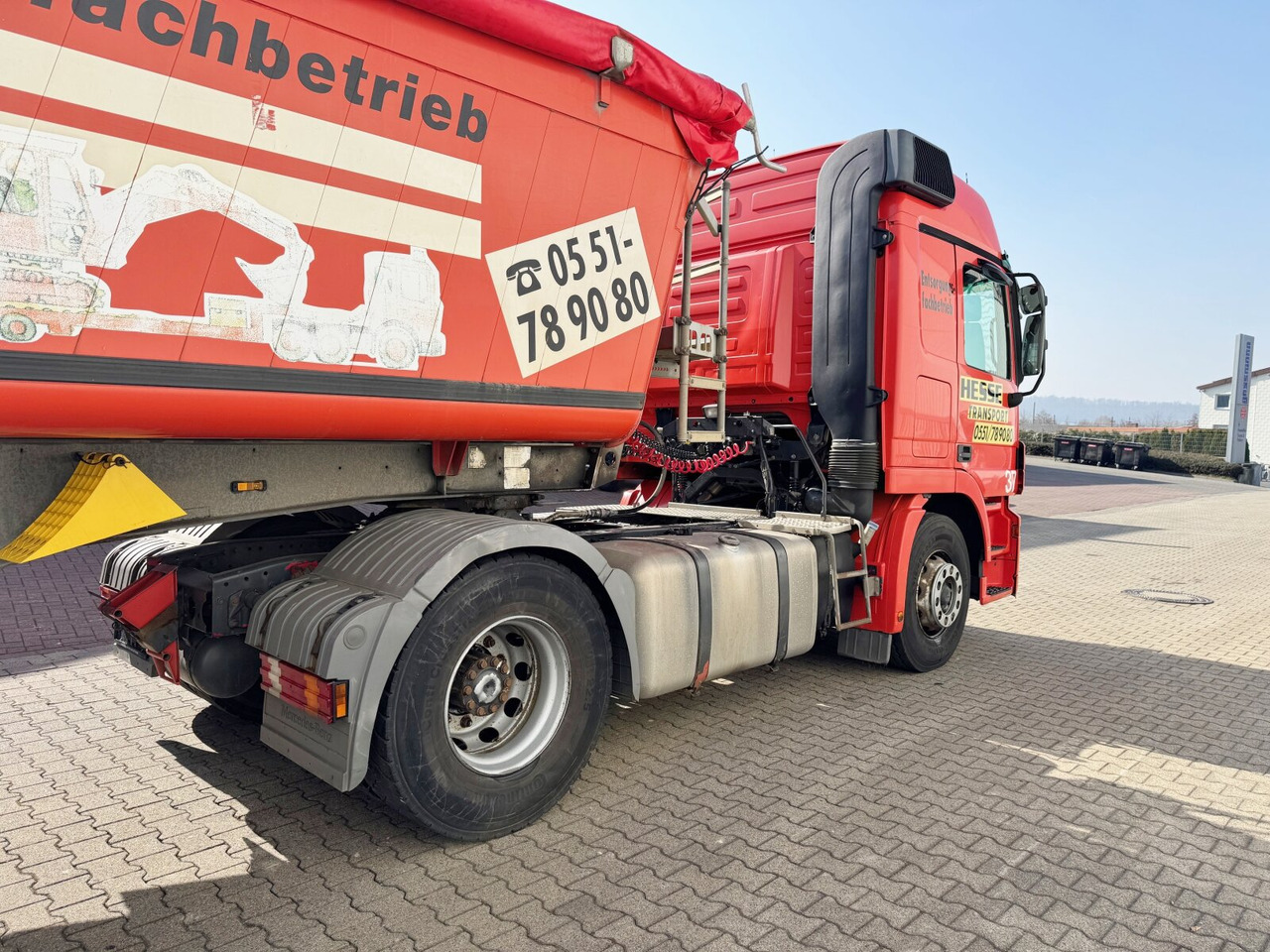 Tractor unit Mercedes-Benz Actros 1844 LS 4x2 Actros 1844 LS 4x2, Kipphydraulik: picture 11