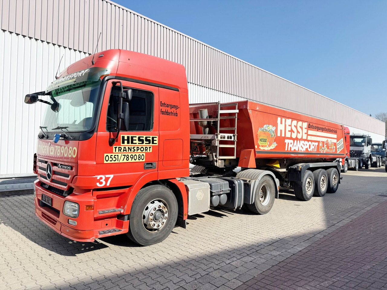 Tractor unit Mercedes-Benz Actros 1844 LS 4x2 Actros 1844 LS 4x2, Kipphydraulik: picture 8