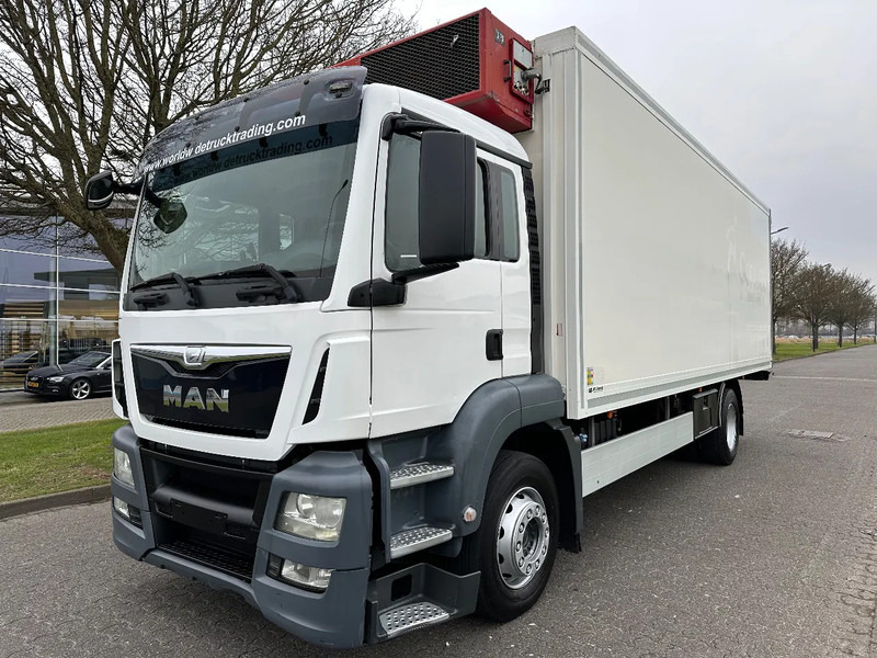 MAN TGS 18.360 TGS 18 360 + FRIGOBLOCK FK25 MULTITEMP + LIFT / LADEBORDWAND 2000 KG + EURO 6 + AIRCO - Refrigerator truck: picture 1 MAN TGS 18.360 TGS 18 360 + FRIGOBLOCK FK25 MULTITEMP + LIFT / LADEBORDWAND 2000 KG + EURO 6 + AIRCO - Refrigerator truck: picture 1