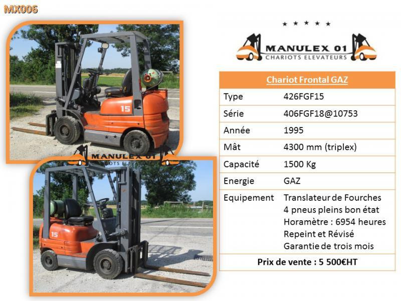 Toyota 426FGF15 - Forklift: picture 5 Toyota 426FGF15 - Forklift: picture 5
