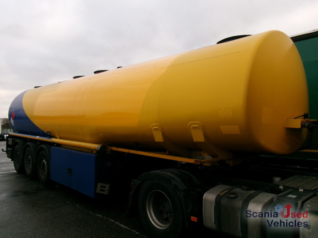 ROHR Tankauflieger f. Treibst. 4 Kammern 2 x Lift - Tank semi-trailer: picture 1 ROHR Tankauflieger f. Treibst. 4 Kammern 2 x Lift - Tank semi-trailer: picture 1