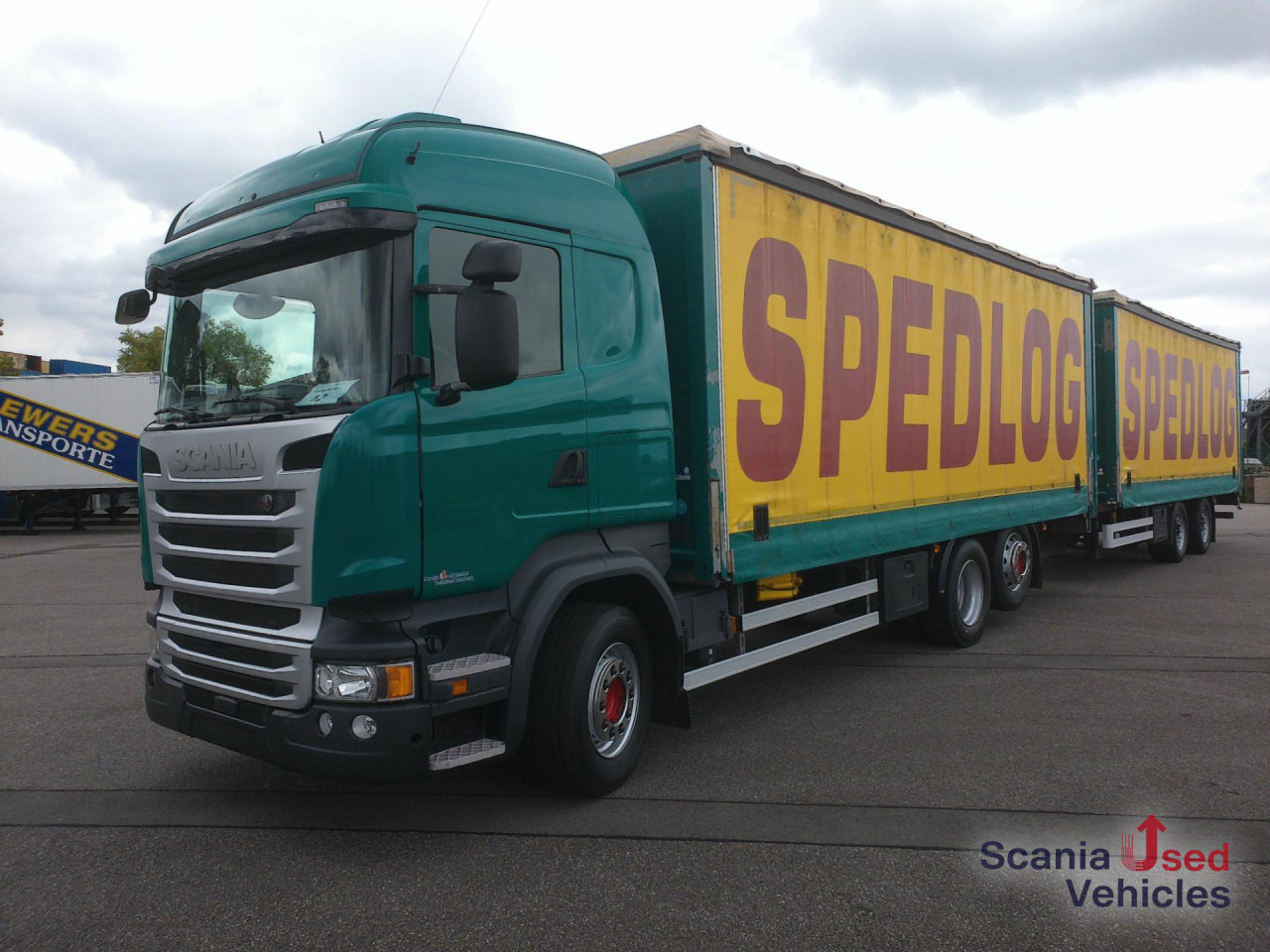 SCANIA R450LB6x2*4MNB LBW 2,0t NUR 462 TKM! HU neu! - Curtainsider truck: picture 1 SCANIA R450LB6x2*4MNB LBW 2,0t NUR 462 TKM! HU neu! - Curtainsider truck: picture 1