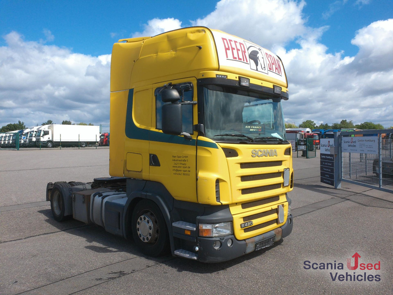 SCANIA R 420 LA4x2MEB Volumen MEGA Jumbo Vollluft - Tractor unit: picture 1 SCANIA R 420 LA4x2MEB Volumen MEGA Jumbo Vollluft - Tractor unit: picture 1