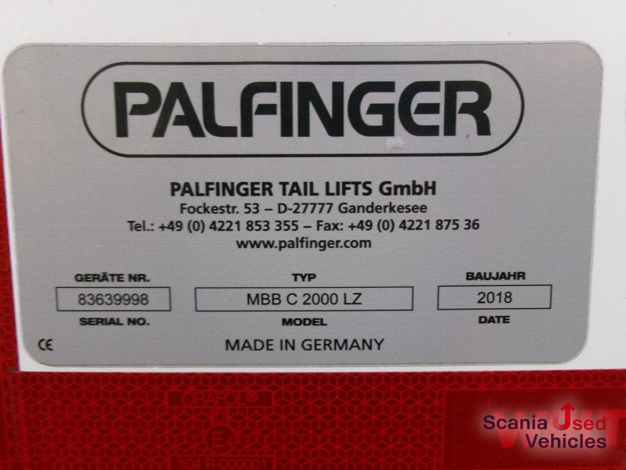 Walther Durchlader mit LBW Palfinger/MBB 2,0T - Closed box trailer: picture 3 Walther Durchlader mit LBW Palfinger/MBB 2,0T - Closed box trailer: picture 3