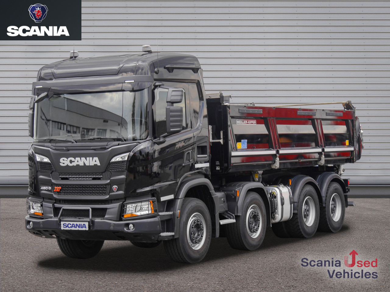 SCANIA G 460 B8x4HZ XT - Meiller D421 / Bordmatik - - Tipper: picture 1 SCANIA G 460 B8x4HZ XT - Meiller D421 / Bordmatik - - Tipper: picture 1