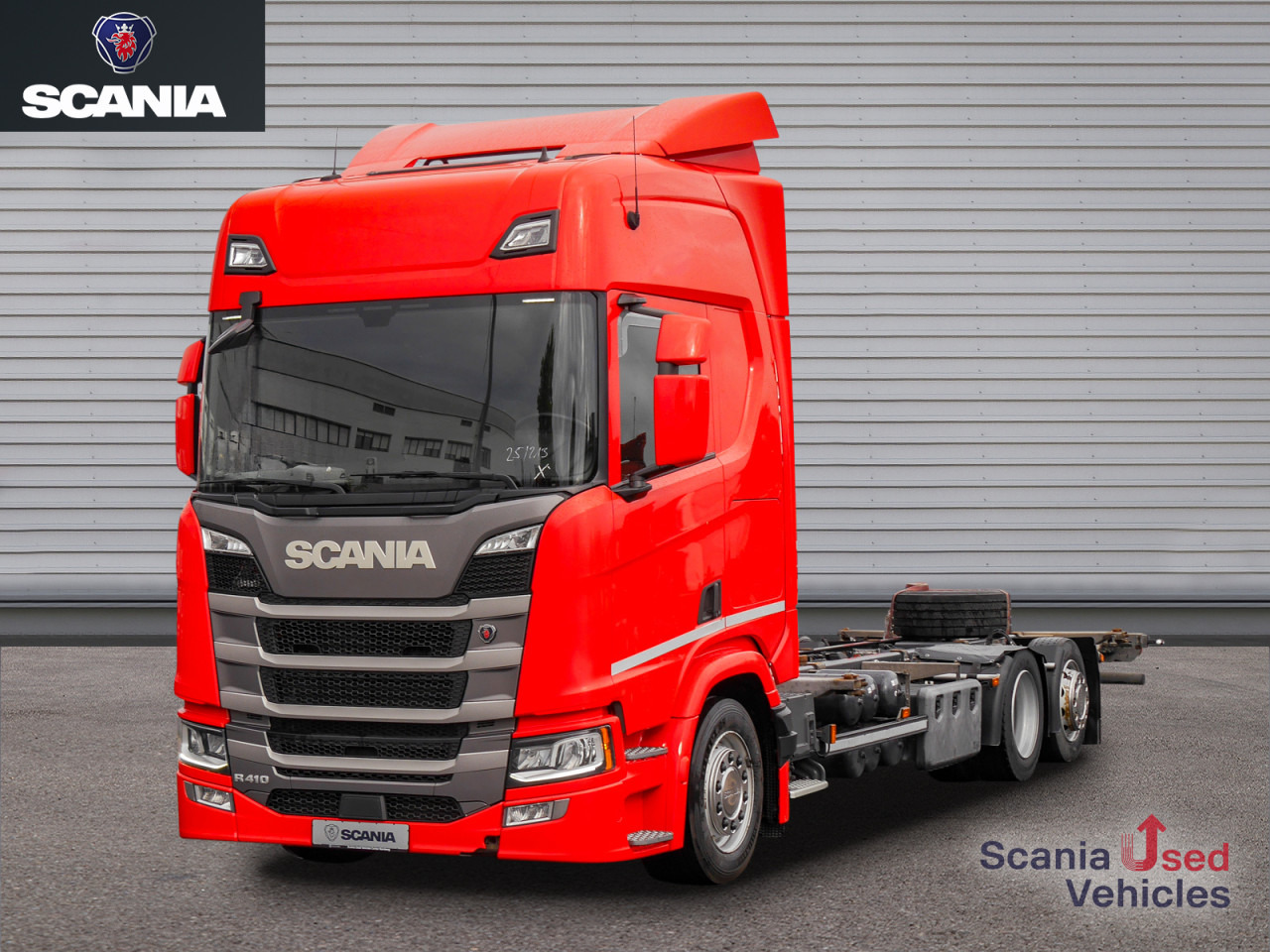 SCANIA R 410 B6x2*4LB Jumbo, Lenkachse, Standklima - Container transporter/ Swap body truck: picture 1 SCANIA R 410 B6x2*4LB Jumbo, Lenkachse, Standklima - Container transporter/ Swap body truck: picture 1