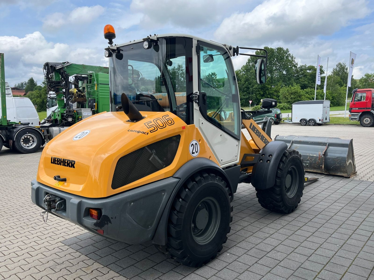 Liebherr 506 Compact Schaufel Gabel - Wheel loader: picture 3 Liebherr 506 Compact Schaufel Gabel - Wheel loader: picture 3