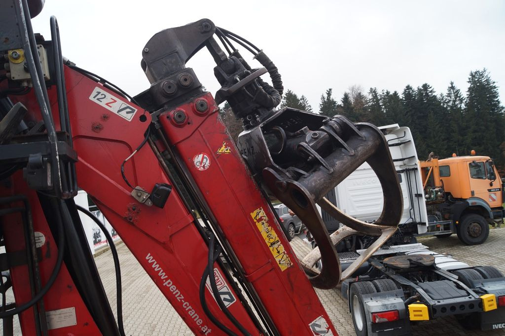 Timber truck, Crane truck Volvo FH 500 Holztrans. mit Penz 12Z9 Holzkran: picture 9