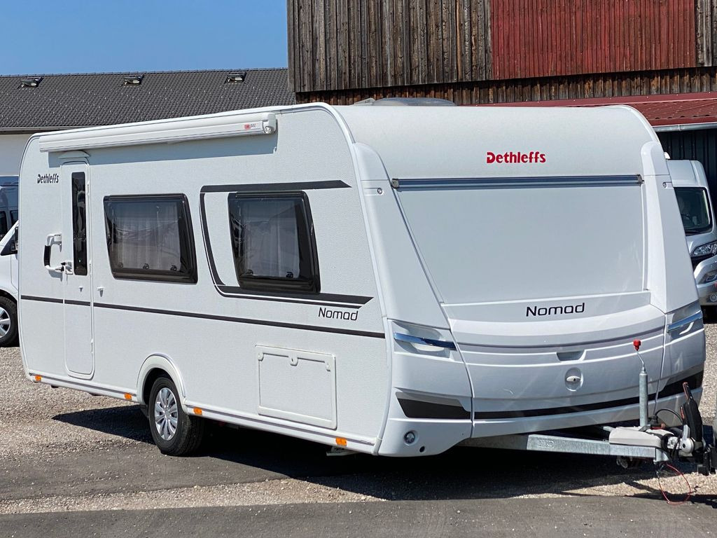 Dethleffs Nomad 520 ELT, Heckbad, SAT, Mover, Markise, ec - Caravan: picture 1 Dethleffs Nomad 520 ELT, Heckbad, SAT, Mover, Markise, ec - Caravan: picture 1