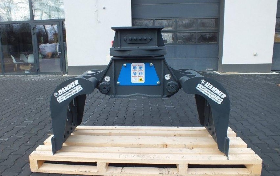 HAMMER GR 100 HD Hydraulic Demolition Sorting grapple - Grapple for Construction machinery: picture 5 HAMMER GR 100 HD Hydraulic Demolition Sorting grapple - Grapple for Construction machinery: picture 5