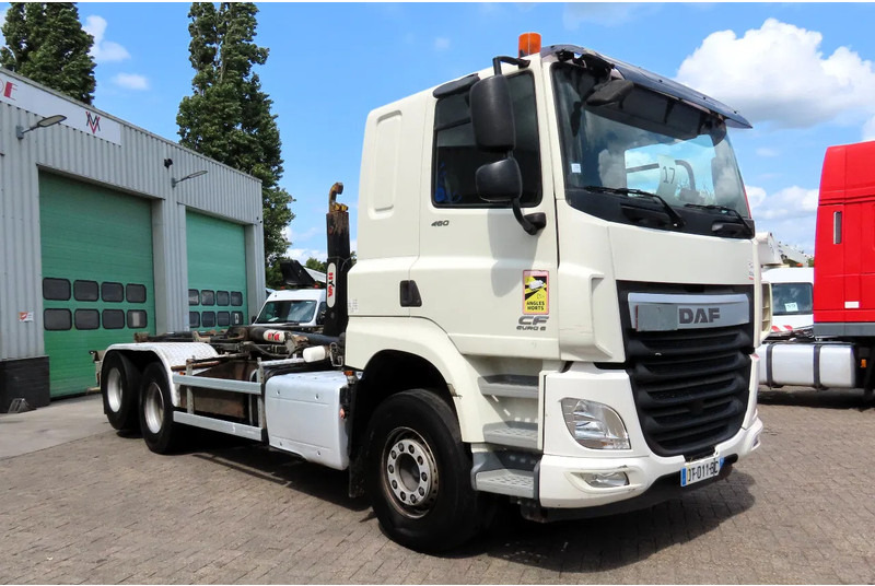 DAF CF 460 HYVA, Frigo, sleeper. EXCELLENT CONDITION/ STAAT!! - Hook lift truck: picture 3 DAF CF 460 HYVA, Frigo, sleeper. EXCELLENT CONDITION/ STAAT!! - Hook lift truck: picture 3