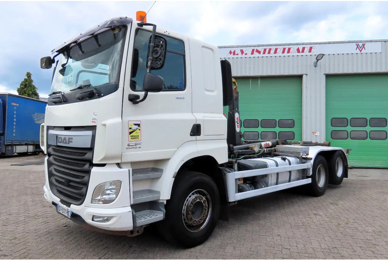 DAF CF 460 HYVA, Frigo, sleeper. EXCELLENT CONDITION/ STAAT!! - Hook lift truck: picture 1 DAF CF 460 HYVA, Frigo, sleeper. EXCELLENT CONDITION/ STAAT!! - Hook lift truck: picture 1