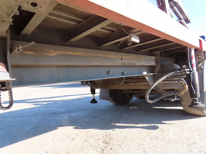 Dropside/ Flatbed semi-trailer Kaiser HIAB  175, REMOTE control,  retractable: picture 13
