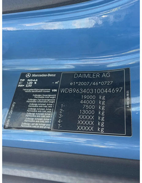 Tractor unit Mercedes-Benz Actros 1845 RETARDER, 2X FUEL TANK, FRANCE TRUCK: picture 18