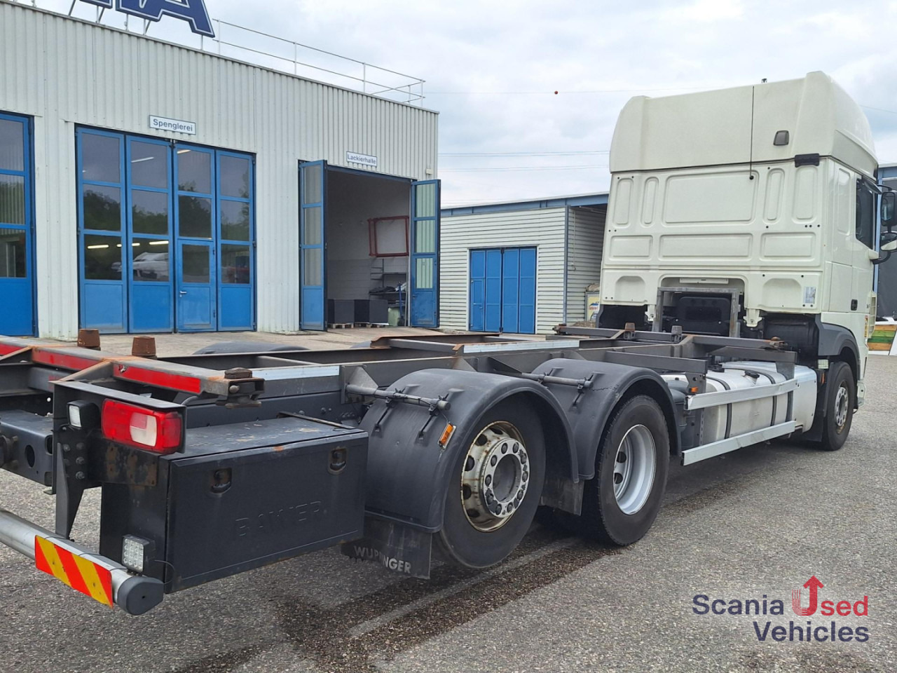 Container transporter/ Swap body truck DAF XF 480 6x2 SSC Intarder !: picture 9
