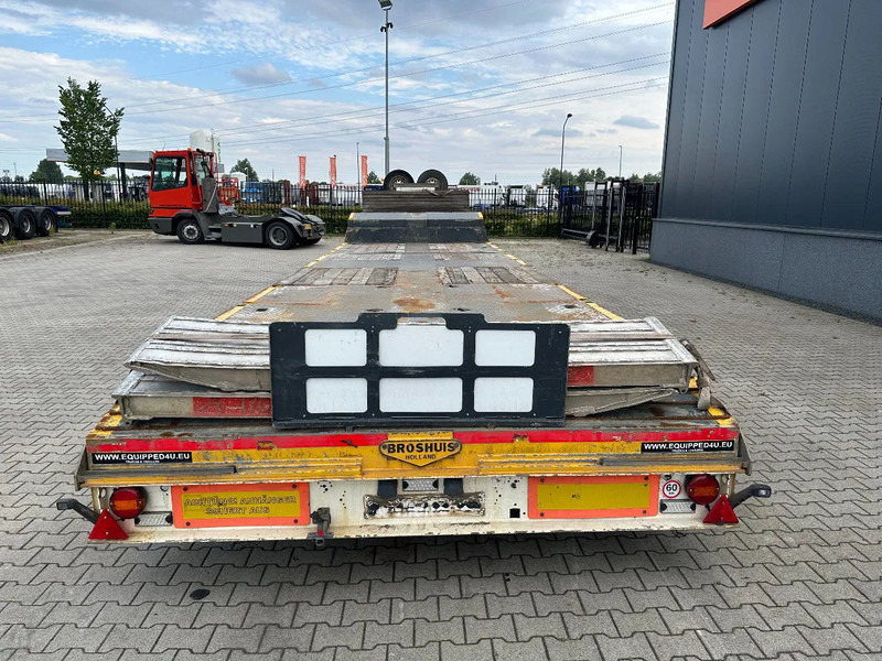 Low loader semi-trailer Broshuis E-2190/27 lowloader, wheel well, 4,1m extendable, steering axle: picture 7