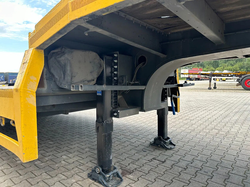 Low loader semi-trailer Broshuis E-2190/27 lowloader, wheel well, 4,1m extendable, steering axle: picture 15
