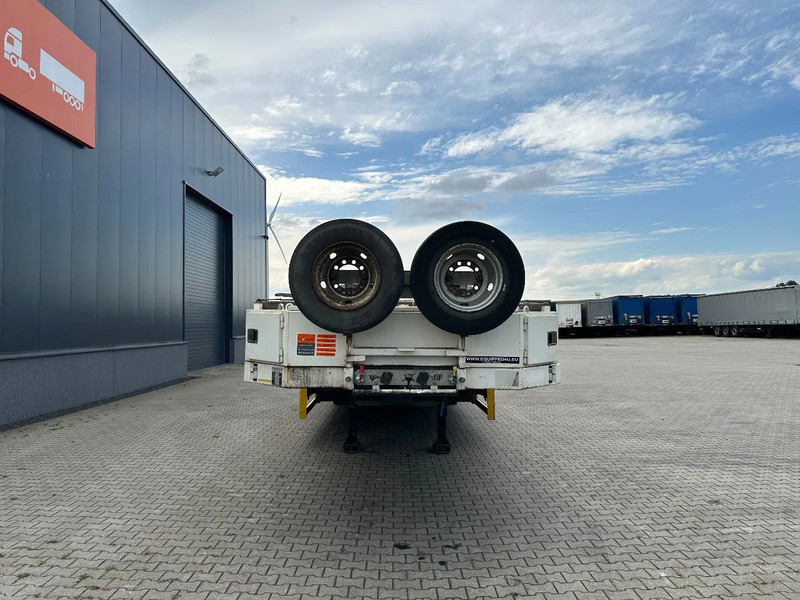 Low loader semi-trailer Broshuis E-2190/27 lowloader, wheel well, 4,1m extendable, steering axle: picture 9