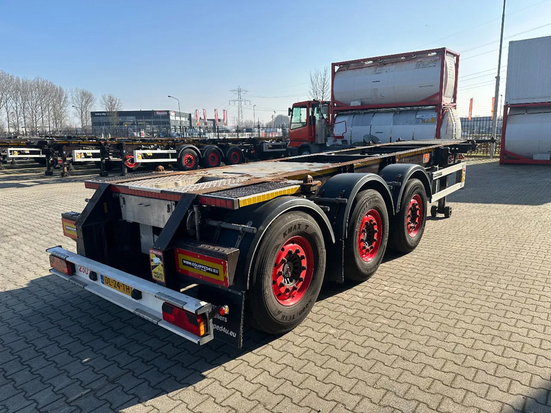 Container transporter/ Swap body semi-trailer Burg 20FT / 20FT SWAP ADR, 3.690kg, SAF INTRADISC, 2 liftassen, APK/ADR: 9/2025: picture 6