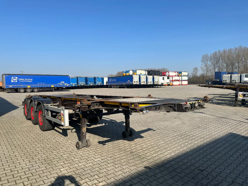 Container transporter/ Swap body semi-trailer Burg 20FT / 20FT SWAP ADR, 3.690kg, SAF INTRADISC, 2 liftassen, APK/ADR: 9/2025: picture 7