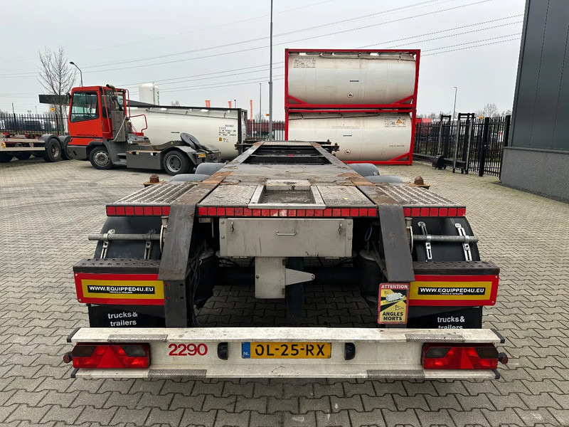 Burg 20FT ADR (EX/II, EX/III, FL, AT) Chassis, Empty weight : 3.690kg, SAF INTRADISC, 2x Liftaxle, NL-chassis - Container transporter/ Swap body semi-trailer: picture 3 Burg 20FT ADR (EX/II, EX/III, FL, AT) Chassis, Empty weight : 3.690kg, SAF INTRADISC, 2x Liftaxle, NL-chassis - Container transporter/ Swap body semi-trailer: picture 3