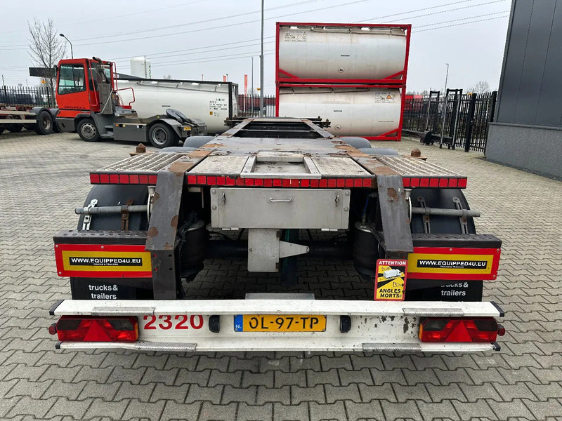 Burg 20FT ADR (EX/II, EX/III, FL, AT) Chassis, Leergewicht : 3.690kg, SAF INTRADISC, 2x Liftachse, NL-Chassis - Container transporter/ Swap body semi-trailer: picture 4 Burg 20FT ADR (EX/II, EX/III, FL, AT) Chassis, Leergewicht : 3.690kg, SAF INTRADISC, 2x Liftachse, NL-Chassis - Container transporter/ Swap body semi-trailer: picture 4