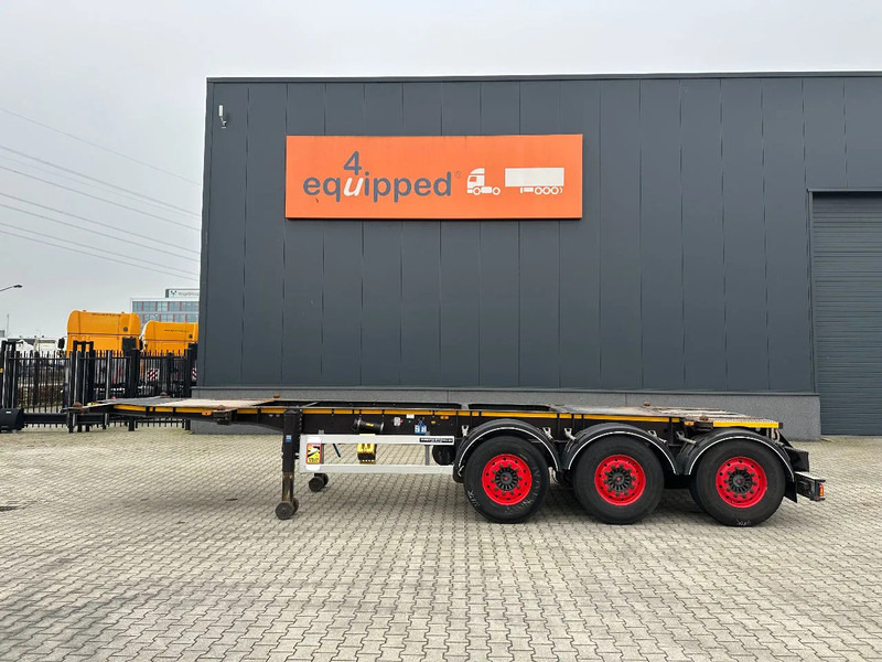 Burg 20FT ADR (EX/II, EX/III, FL, AT) Chassis, Leergewicht : 3.690kg, SAF INTRADISC, 2x Liftachse, NL-Chassis - Container transporter/ Swap body semi-trailer: picture 2 Burg 20FT ADR (EX/II, EX/III, FL, AT) Chassis, Leergewicht : 3.690kg, SAF INTRADISC, 2x Liftachse, NL-Chassis - Container transporter/ Swap body semi-trailer: picture 2