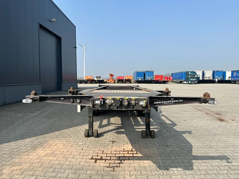 Burg 20FT ADR (EX/II, EX/III, FL, AT) Chassis, Leergewicht : 3.690kg, SAF INTRADISC, 2x Liftachse, NL-Chassis - Container transporter/ Swap body semi-trailer: picture 5 Burg 20FT ADR (EX/II, EX/III, FL, AT) Chassis, Leergewicht : 3.690kg, SAF INTRADISC, 2x Liftachse, NL-Chassis - Container transporter/ Swap body semi-trailer: picture 5