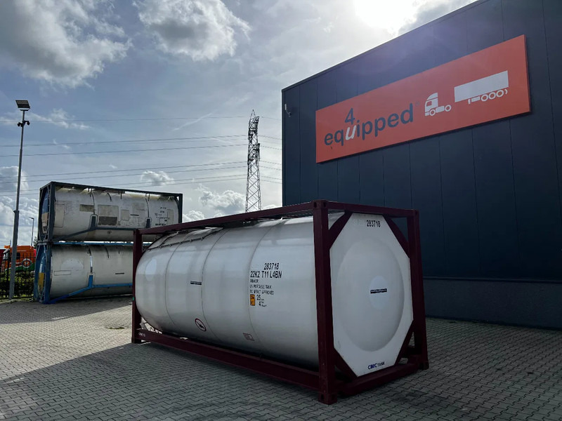 CIMC UNUSED, BOTH FOOD STUFF/CHEMICAL USE, 20FT ISO, 25.000L, L4BN, UN Portable, T11, test: 12-2026 - Storage tank: picture 3 CIMC UNUSED, BOTH FOOD STUFF/CHEMICAL USE, 20FT ISO, 25.000L, L4BN, UN Portable, T11, test: 12-2026 - Storage tank: picture 3