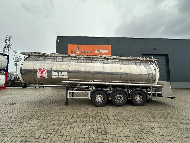 Feldbinder FOOD / LEVENSMIDDELEN / LEBENSMITTEL / 33.500L / 3-COMP / PUMP / NL-trailer / APK: 05-2026 - Tank semi-trailer: picture 2 Feldbinder FOOD / LEVENSMIDDELEN / LEBENSMITTEL / 33.500L / 3-COMP / PUMP / NL-trailer / APK: 05-2026 - Tank semi-trailer: picture 2