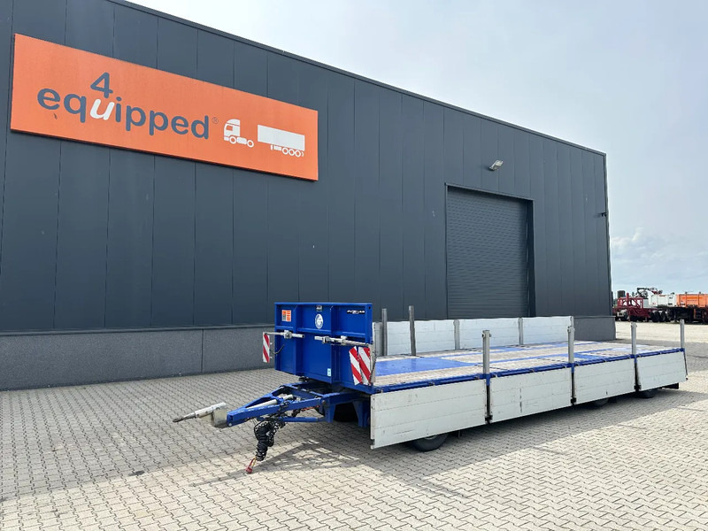 Floor zeer mooie AXD.330 3-assige aanhanger met alu zijborden, rongpotten, liftas, geschoopeerd, NL-aanhanger, APK: 09/2025 - Dropside/ Flatbed trailer: picture 2 Floor zeer mooie AXD.330 3-assige aanhanger met alu zijborden, rongpotten, liftas, geschoopeerd, NL-aanhanger, APK: 09/2025 - Dropside/ Flatbed trailer: picture 2