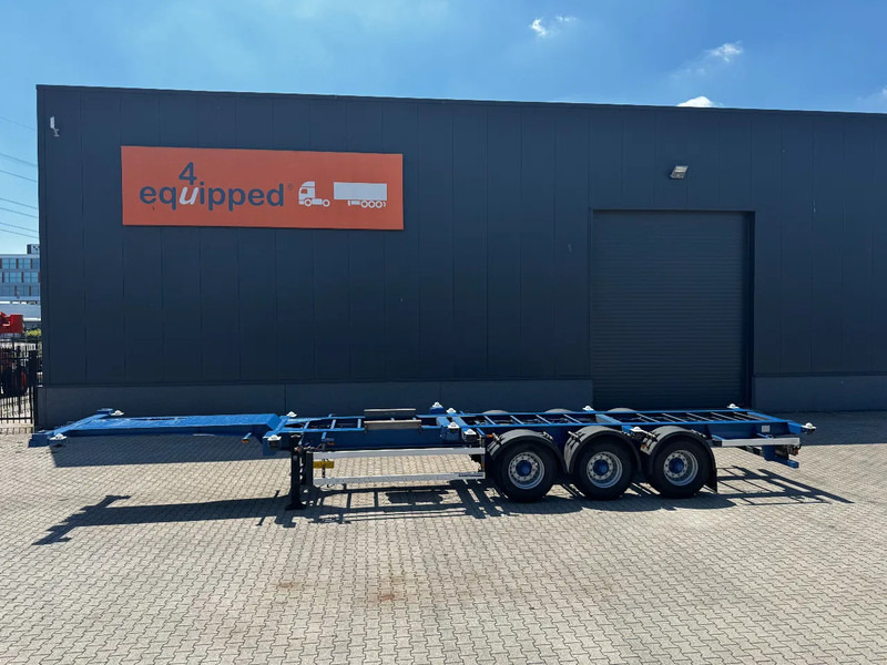 Groenewegen 40FT HC-chassis, BPW+Drum, liftaxle, NL-Chassis - Container transporter/ Swap body semi-trailer: picture 2 Groenewegen 40FT HC-chassis, BPW+Drum, liftaxle, NL-Chassis - Container transporter/ Swap body semi-trailer: picture 2