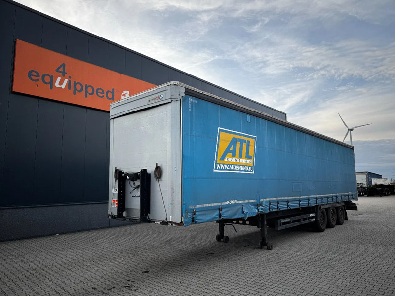 Kögel SAF INTRADISC, Internal height: 2.80m, NL-trailer - Curtainsider semi-trailer: picture 1 Kögel SAF INTRADISC, Internal height: 2.80m, NL-trailer - Curtainsider semi-trailer: picture 1