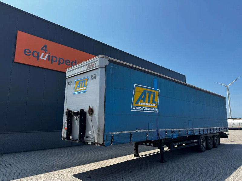 Kögel SAF INTRADISC, internal height: 2.80m, NL-Trailer, 2x available - Curtainsider semi-trailer: picture 1 Kögel SAF INTRADISC, internal height: 2.80m, NL-Trailer, 2x available - Curtainsider semi-trailer: picture 1