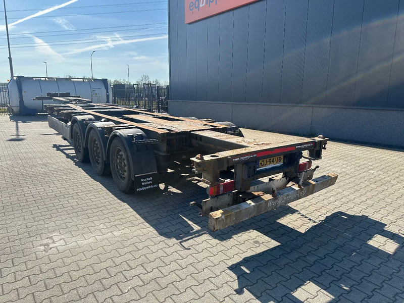 Krone 45FT HC, disc, extendable front+ rear+ bumper, NL-chassis - Container transporter/ Swap body semi-trailer: picture 4 Krone 45FT HC, disc, extendable front+ rear+ bumper, NL-chassis - Container transporter/ Swap body semi-trailer: picture 4