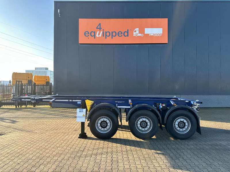 Krone NEW / DIRECT AVAILABLE 20FT ADR-CHASSIS, DISCBRAKES, LIFTAXLE, 2x available - Container transporter/ Swap body semi-trailer: picture 2 Krone NEW / DIRECT AVAILABLE 20FT ADR-CHASSIS, DISCBRAKES, LIFTAXLE, 2x available - Container transporter/ Swap body semi-trailer: picture 2
