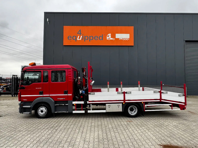 MAN TGL 8.180 Dubbele Cabine (DOKA), HMF535 K3 kraan met slechts 283 uur en 211.164km, EURO-6, oprij-platen, NL-truck, APK: 11/2025 - Autotransporter truck, Crane truck: picture 2 MAN TGL 8.180 Dubbele Cabine (DOKA), HMF535 K3 kraan met slechts 283 uur en 211.164km, EURO-6, oprij-platen, NL-truck, APK: 11/2025 - Autotransporter truck, Crane truck: picture 2