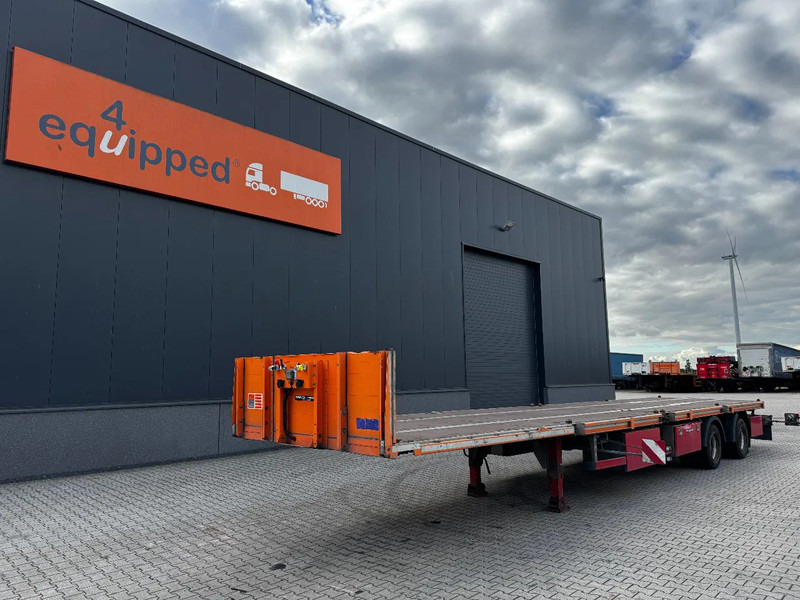 RUFA MEGA PLATFORM / LENKACHSE/ 12 TWISTLOCKS 1x 40FT + 2x 20FT (HECKBÜNDIG) / BPW / SCHEIBE/ GALVANISIERT/ RUNGENTASCHEN - Dropside/ Flatbed semi-trailer: picture 1 RUFA MEGA PLATFORM / LENKACHSE/ 12 TWISTLOCKS 1x 40FT + 2x 20FT (HECKBÜNDIG) / BPW / SCHEIBE/ GALVANISIERT/ RUNGENTASCHEN - Dropside/ Flatbed semi-trailer: picture 1