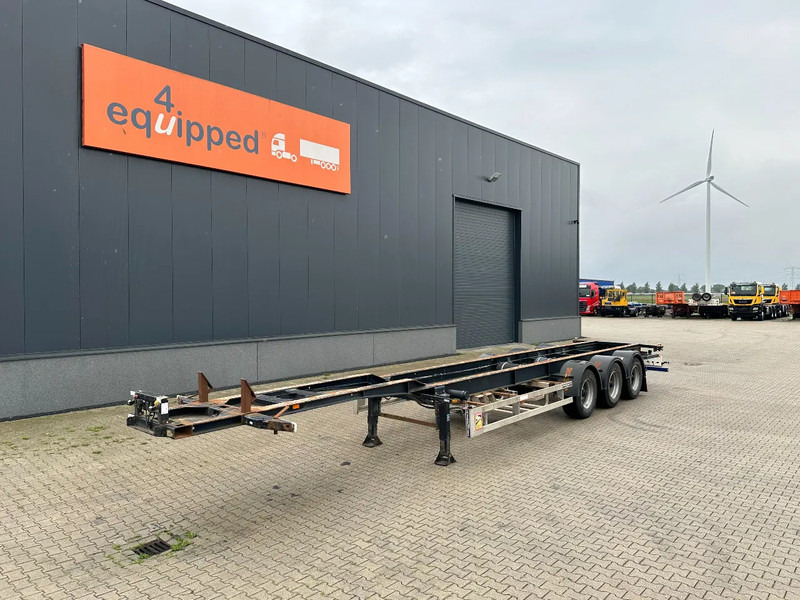 Container transporter/ Swap body semi-trailer Renders 40FT/45FT HC, BPW+drum, NL-chassis, 3x beschikbaar: picture 1