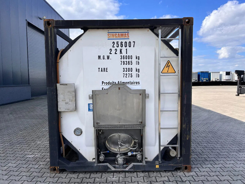 SINGAMAS TOP: BEER, 25.080L, foodgrade, insp. till 07/2026 - Storage tank: picture 4 SINGAMAS TOP: BEER, 25.080L, foodgrade, insp. till 07/2026 - Storage tank: picture 4