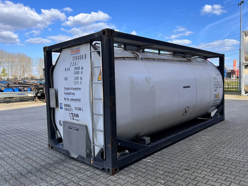 SINGAMAS TOP: Food grade, 25.000L, foodgrade, insp. till 07/2026 - Storage tank: picture 3 SINGAMAS TOP: Food grade, 25.000L, foodgrade, insp. till 07/2026 - Storage tank: picture 3