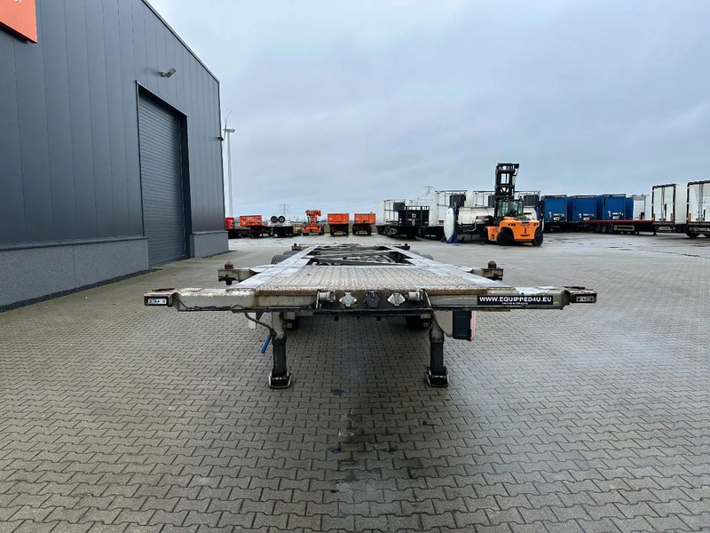 TURBO'S HOET 20FT/30FT, ADR (FL, AT), empty weight: 3.720kg, liftaxle, SAF disc - Container transporter/ Swap body semi-trailer: picture 5 TURBO'S HOET 20FT/30FT, ADR (FL, AT), empty weight: 3.720kg, liftaxle, SAF disc - Container transporter/ Swap body semi-trailer: picture 5