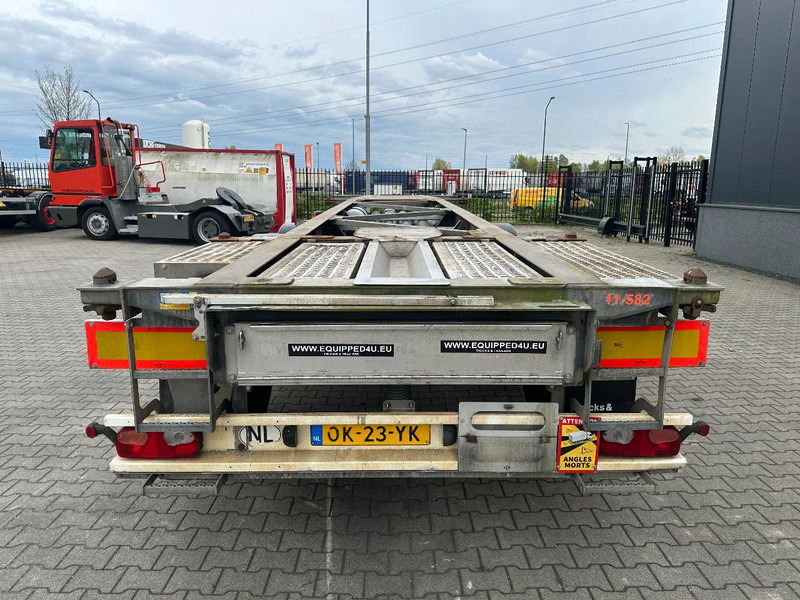 Van Hool 20FT ADR (EX/II, EX/III, FL, AT), BPW + drumbrakes, 2 liftaxles, galvanized, ALCOA, NL-Chassis - Container transporter/ Swap body semi-trailer: picture 4 Van Hool 20FT ADR (EX/II, EX/III, FL, AT), BPW + drumbrakes, 2 liftaxles, galvanized, ALCOA, NL-Chassis - Container transporter/ Swap body semi-trailer: picture 4