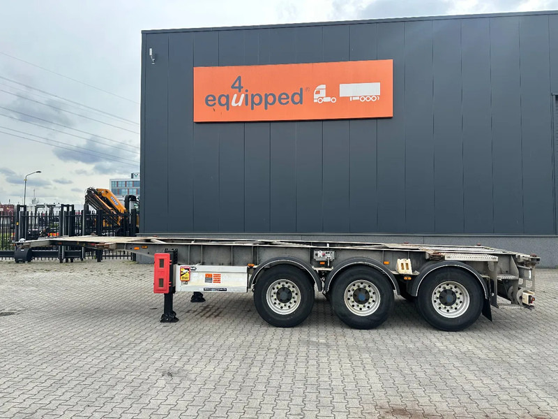 Van Hool 20FT ADR (EX/II, EX/III, FL, AT), BPW + drumbrakes, 2 liftaxles, galvanized, ALCOA, NL-Chassis - Container transporter/ Swap body semi-trailer: picture 2 Van Hool 20FT ADR (EX/II, EX/III, FL, AT), BPW + drumbrakes, 2 liftaxles, galvanized, ALCOA, NL-Chassis - Container transporter/ Swap body semi-trailer: picture 2
